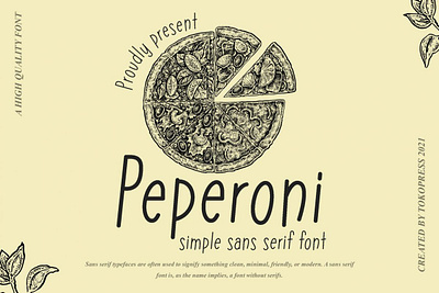 Peperoni – Handwritten Cute font beauty branding cute display font font handwritting instagram font movie font poster youtube