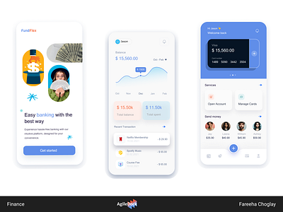 Finance and Expenditure Management App agiledock agiledock designs agiledock services app design design innovation expenditure manager finance app financial tech mobile app design smart finance ui design ui ux design ux design