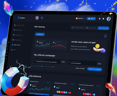 Crypto Gambling Dashboard. bet betting betting dashboard casino casino dashboard crypto crypto casino dashboard gambling gambling casino gambling dashboard game gaming online online casino staking ui ui design ux website