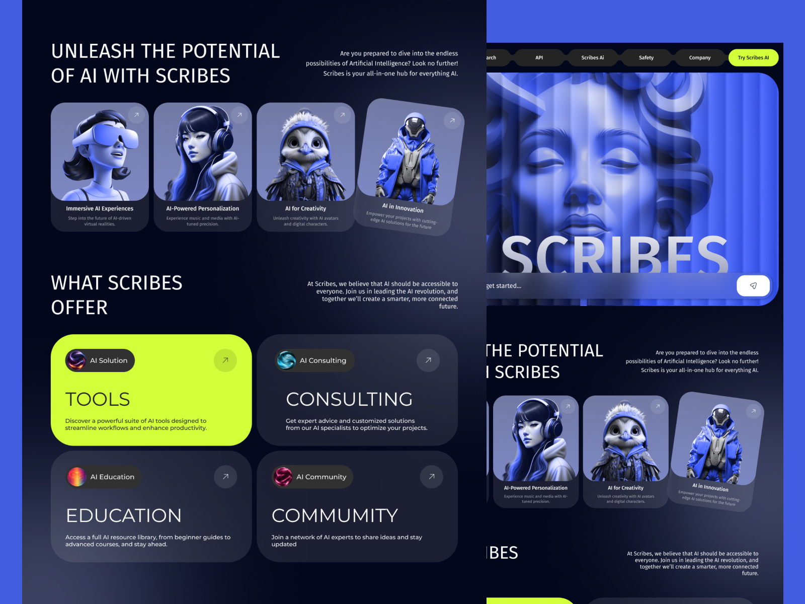 Example of Website Design