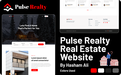 Real Estate creative UI design creative design logo property real estate ui uiux ux web web ui website design