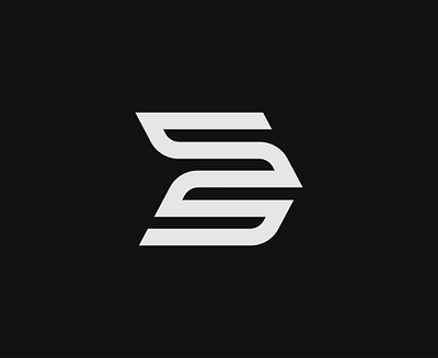 S arrow arrow s branding double s logo minimal s ss typography