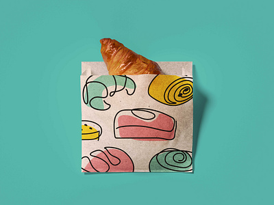 Pictogrammes Boulangerie Bio branding design graphic design graphism ill illustration pictogramme