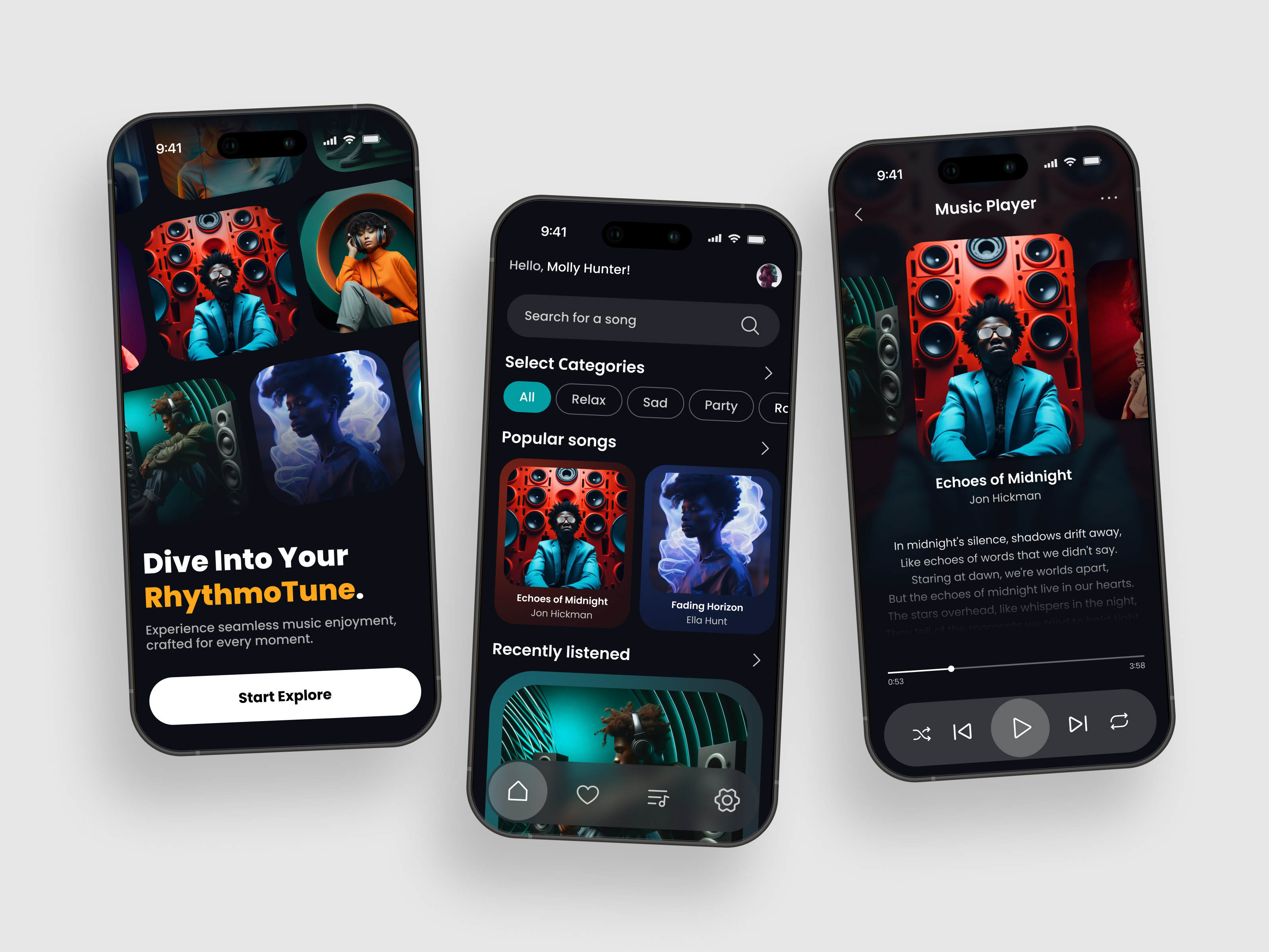 Example of Mobile App Design 