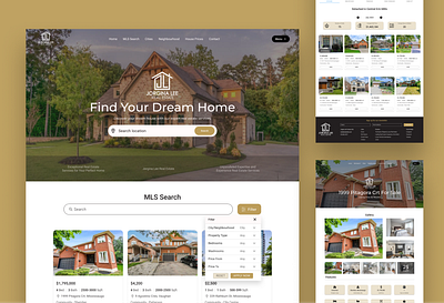 Real Estate Landing Page agency business home home website house landing page landing page design real estate real estate agency real estate landing page realestate ui web web design