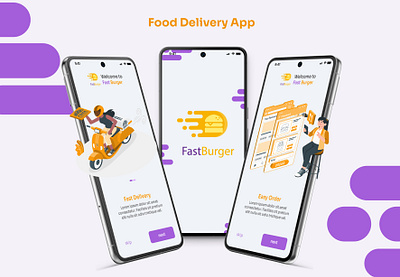 splash food delivery app ui