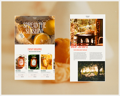 Marmalade Layouts branding ui ux web design