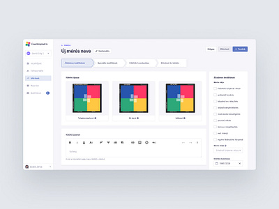 Coachingmatrix Measure page app businessanalytics dashboarddesign dataanalysis design hr hrsolutions hrtech organizational tool product ui usability ux workflow