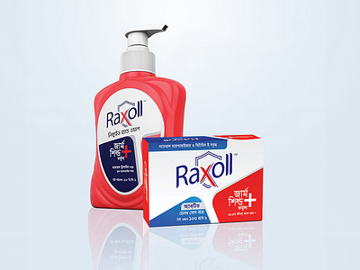 Raxoll Anti-Bacterial Hand Wash & Germ Shield Plus Soap aam aam360 aam3sixty anti=bacterial branding design graphic design hand wash hand wash packaging packaging packaging design raxoll raxoll hand wash raxoll soap soap soap packaging