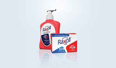 Raxoll Anti-Bacterial Hand Wash & Germ Shield Plus Soap aam aam360 aam3sixty anti=bacterial branding design graphic design hand wash hand wash packaging packaging packaging design raxoll raxoll hand wash raxoll soap soap soap packaging