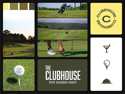 The Club House - logo design adobe illustrator branding design design golf logo graphic design icons logo logo design photgraphy