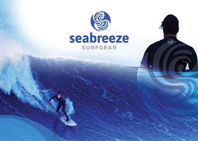 Seabreeze Surfgear - Logo for surfgear company ad design graphic design logo logos photo manipulation vector