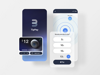 Person-to-person payments - mobile app 📱💸 app beacon bluetooth branding casless codahead fintech interface lot mobile app payments popular shot terminal tip ui ux visual design