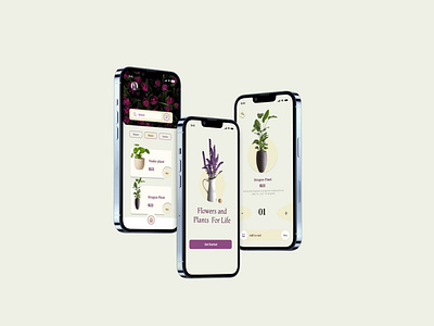 Flower App ui