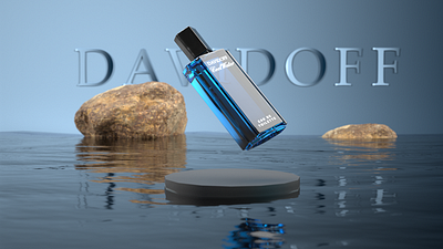 DavidOff Commerical CGI 3d advertisement animation branding cgi davidoff graphic design motion graphics