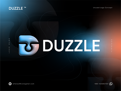 Duzzle - Logo Design Concept | D + Puzzle blockchain brand identity branding creative logo design crypto defi digital marketing fintech logo forex hola lab knowledge logo logo design logo designer logo identity logotype modern logo puzzle token web3