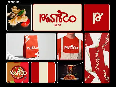 Pastaco | Concept idea arabic branding design egypt food graphic design identity illustration letter lettering logo motion graphics pasta poster red restaurant taste text typography vector