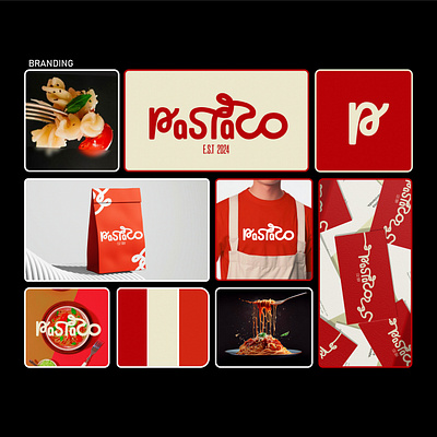 Pastaco | Concept idea arabic branding design egypt food graphic design identity illustration letter lettering logo motion graphics pasta poster red restaurant taste text typography vector