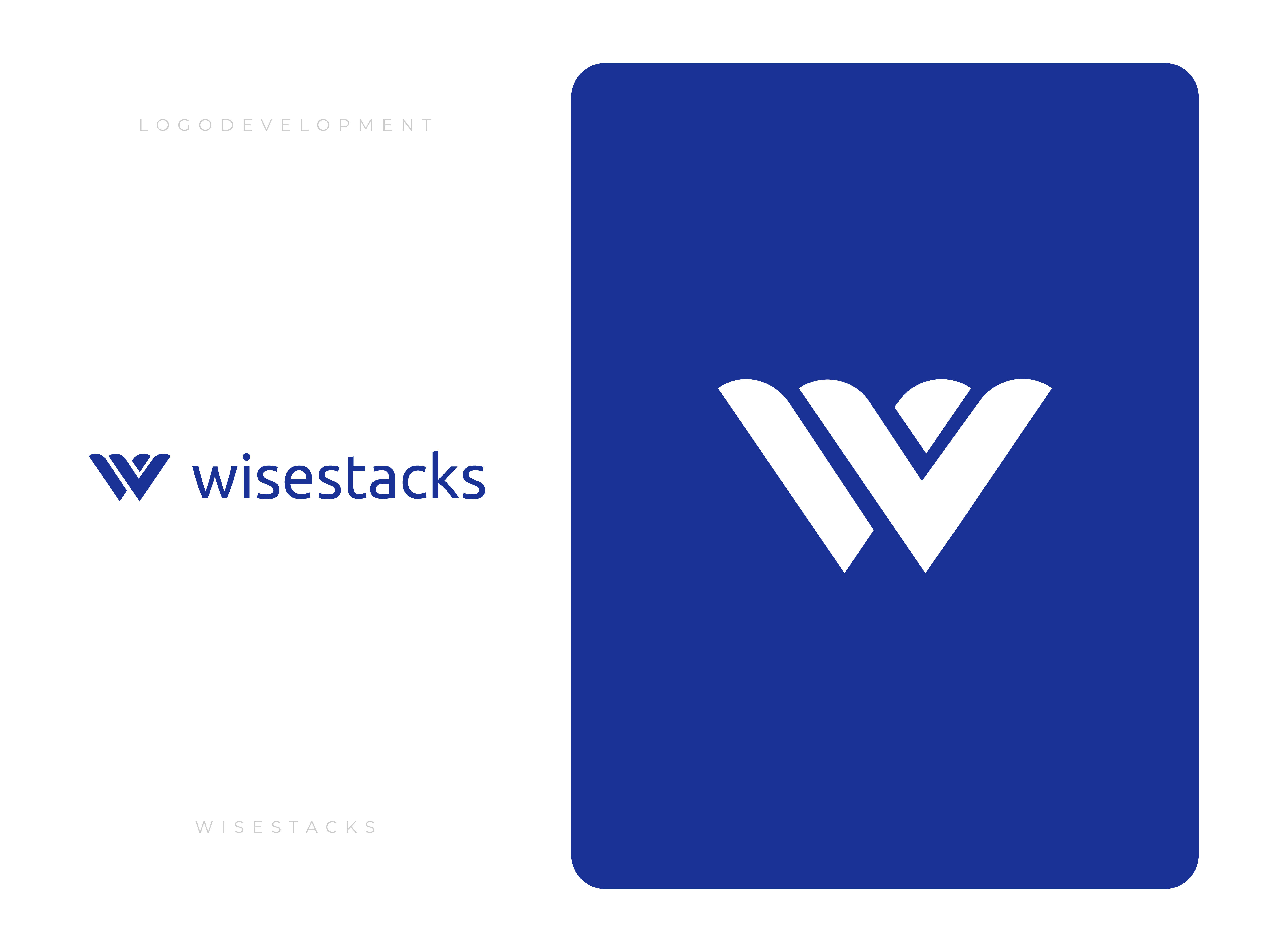 Wisestacks Logo design designer logo