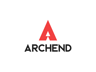 Archend – Logo Design for Architectural Studio a logo arch architecture bold logo logo logo design