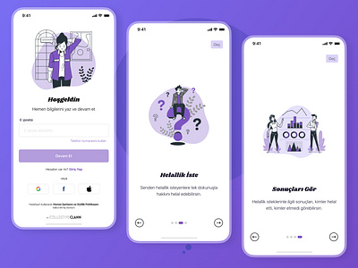 Helal App - Onboarding Design - Mobile App design mobile onboarding product design ui