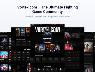 Vortex.com – The Ultimate Fighting Game Community community fight fight game game gaming gaming community