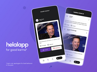 Helal App - Good Karma App design mobile product design ui
