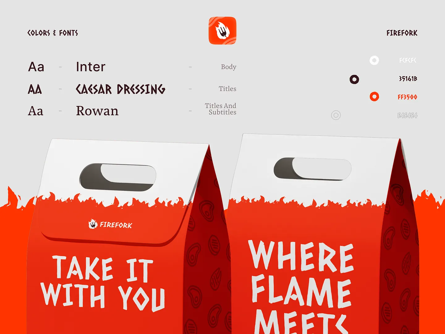 Dynamic Food Delivery Website Design: Fire & Fork