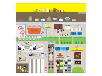 2012 building illustration buildings diagrams infographics information design information illustration london olympics maps olympics art sport art