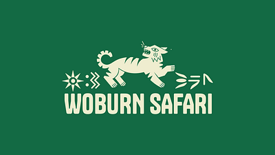 Woburn Safari Branding Concept branding graphic design illustration logo typography