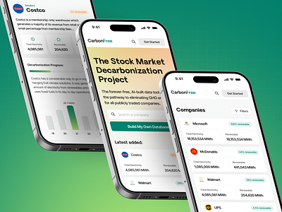 Stock Market Decarbonization Project