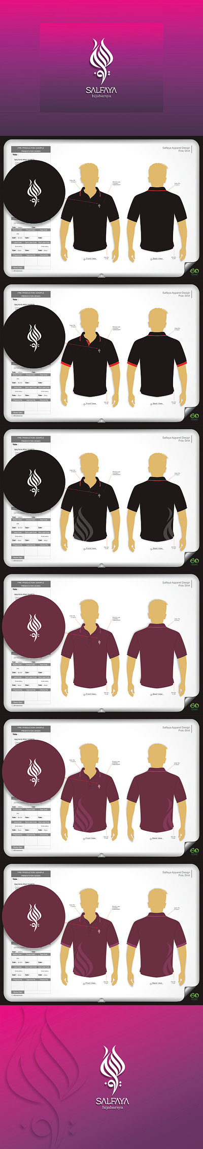 1 Developing Valuable Corporate Wear Design of SALFAYA 2012 branding design graphic design illustration logo typography