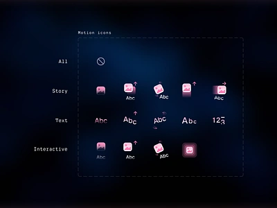 Storyly Studio - Motion icons atomic component designsystem icon icons