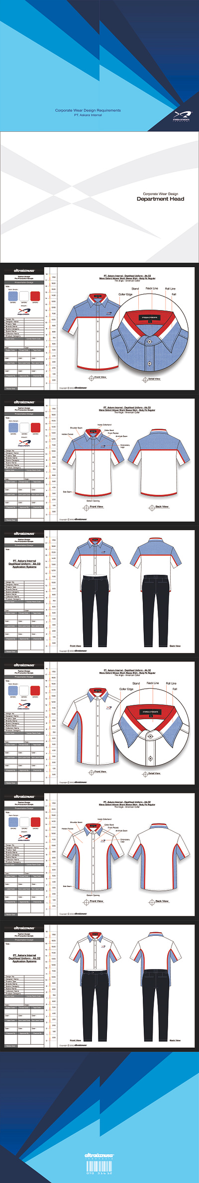 4 Developing Valuable Uniform Design of ASKARA INTERNAL 2013 brand design branding design graphic design illustration logo typography