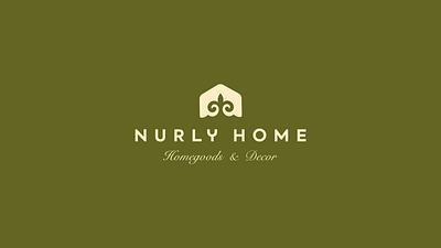 Nurly Home animation branding graphic design logo motion graphics