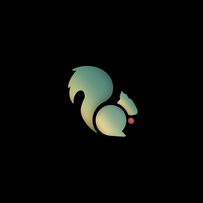 Squirrel Logo Design 3d animation branding graphic design logo motion graphics