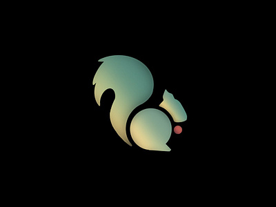 Squirrel Logo Design 3d animation branding graphic design logo motion graphics