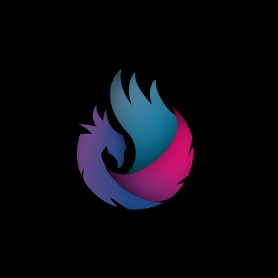 Phoenix Logo Design 3d animation branding graphic design logo motion graphics