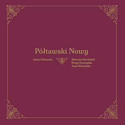 Katalog fontu "Półtawski Nowy" font graphic design katalog