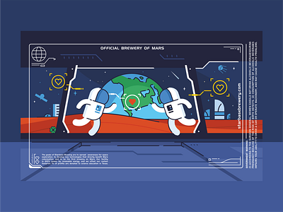 Of Kolsch I Still Love you astronauts branding brewing city craft beer design earth graphic design icon icon set illustration ipa love mars nasa planets space spacex tesla vector