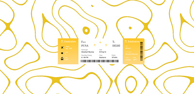 Boarding pass # Day 24 ui challenge animation branding graphic design ui