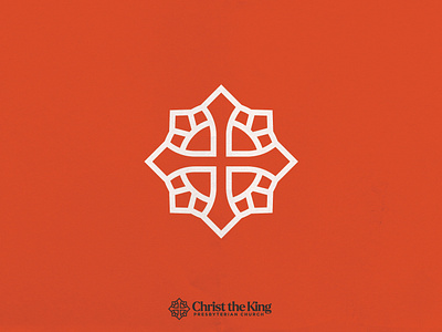 Logo Icon Design for Christ the King Presbyterian Church branding christian brand christian logo church church logo church rebrand cross logo crown logo identity kingdom logo logo presbyterian