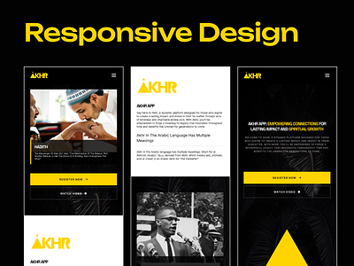 Akhr App Mobile Responsive | UI UX Design | Welldux iqbal mian landing page norhtern pakistan responsive landing apge responsive mobile design ui ux design welldux