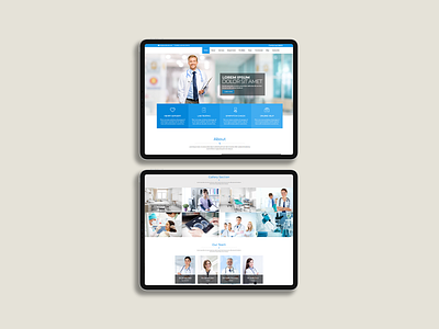 Refer us to Doctors who need a website refresh. branding clinic webiste doctor website dynamic theme graphic design hospital website illustration photoshop re design ui ui design user experience web design web design trends web development webdesign website design