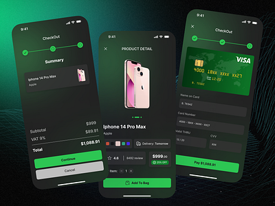 Credit Card Checkout UI Design ! android ui app ui card checkout credit card checkout ui dailyui figma free free ui ios app ios ui payment ui product shop shoping ui ui uiux ux