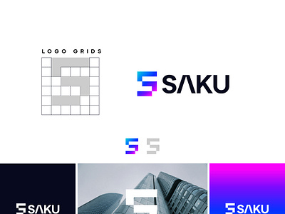 Logo Design For Saku. branding graphic design graphic designer logo design