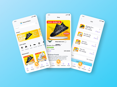 House of Shoes. special application for selling shoes app design mobile app ui