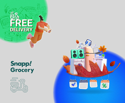 Snapp! Grocery adobe adobe creative suit branding design graphic design graphic designer