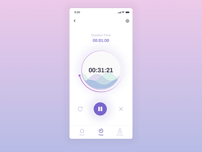 Countdown Timer countdown dailyui design mobile timer ui