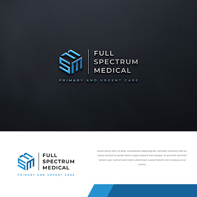 Full Spectrum Medical Logo branding graphic design logo